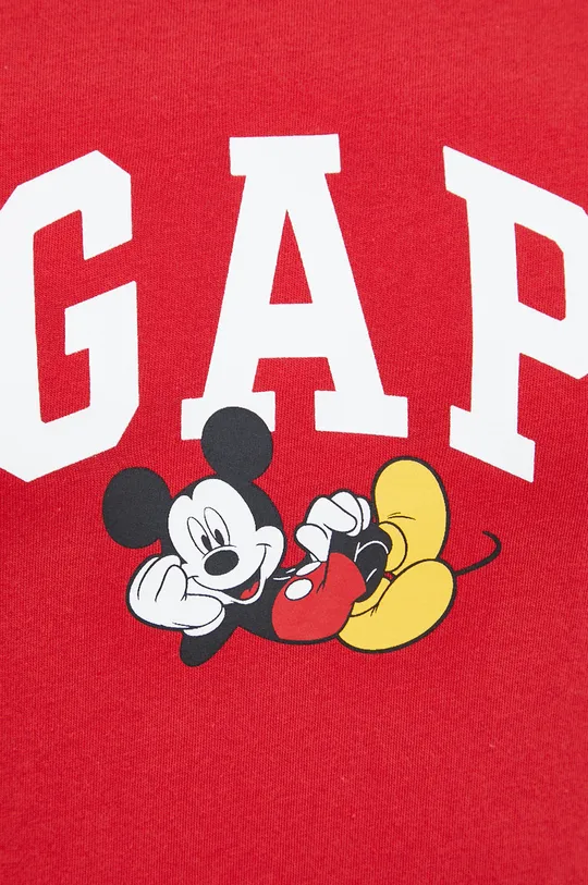 Βαμβακερό μπλουζάκι GAP Mickey Mouse