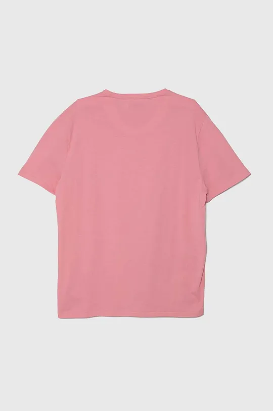 Bombažna kratka majica Polo Ralph Lauren roza
