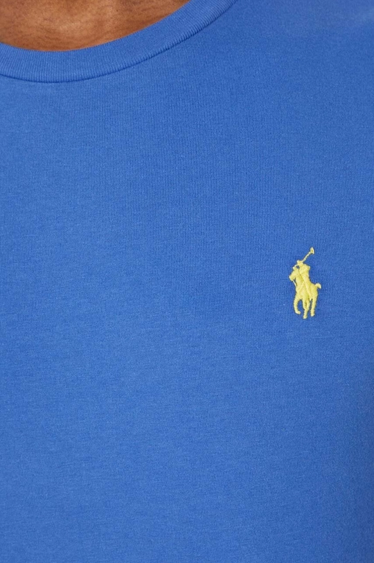 Βαμβακερό μπλουζάκι Polo Ralph Lauren 710671438 μπλε