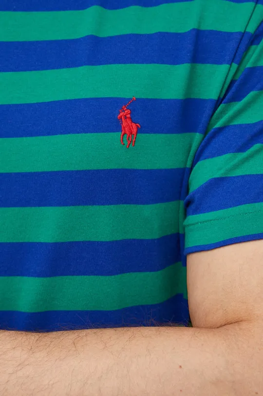 Βαμβακερό μπλουζάκι Polo Ralph Lauren Ανδρικά