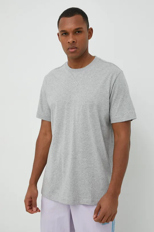 grigio adidas t-shirt in cotone Uomo