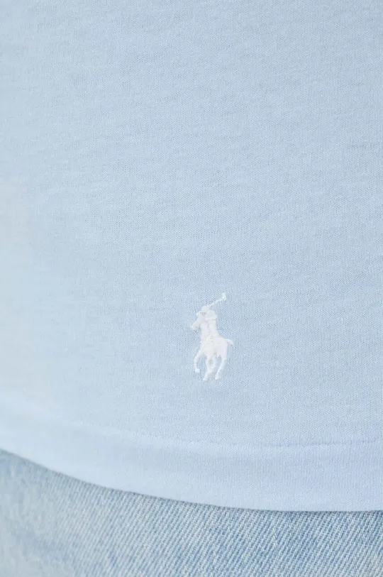 Βαμβακερό μπλουζάκι Polo Ralph Lauren 3-pack