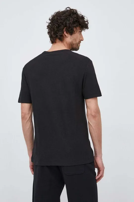 Calvin Klein t-shirt z domieszką lnu 75 % Bawełna, 25 % Len