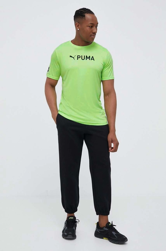 Футболка для тренинга Puma Fit зелёный