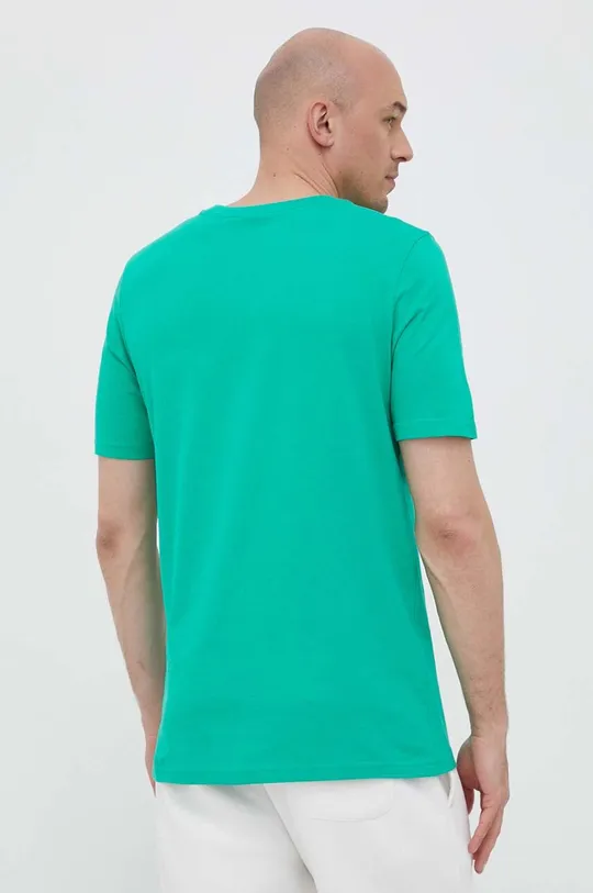 зелен Памучна тениска Puma