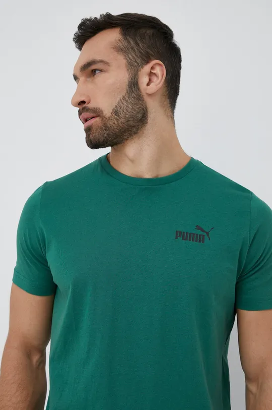 zielony Puma t-shirt