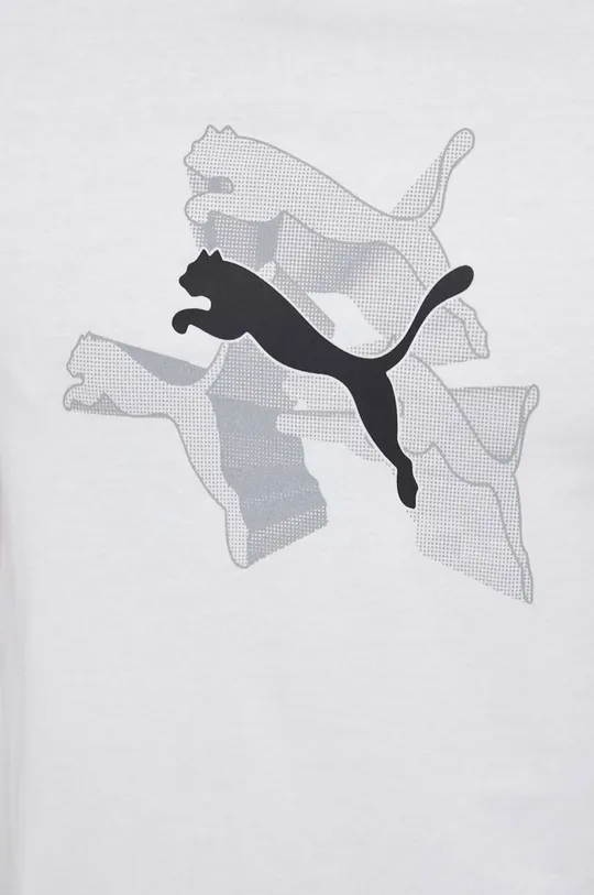 Βαμβακερό μπλουζάκι Puma Ανδρικά