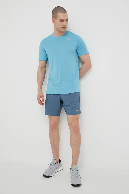Majica kratkih rukava za trčanje Mizuno Impulse plava