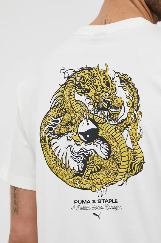 Βαμβακερό μπλουζάκι Puma X STAPLE Ανδρικά