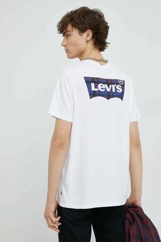 Βαμβακερό μπλουζάκι Levi's  100% Βαμβάκι