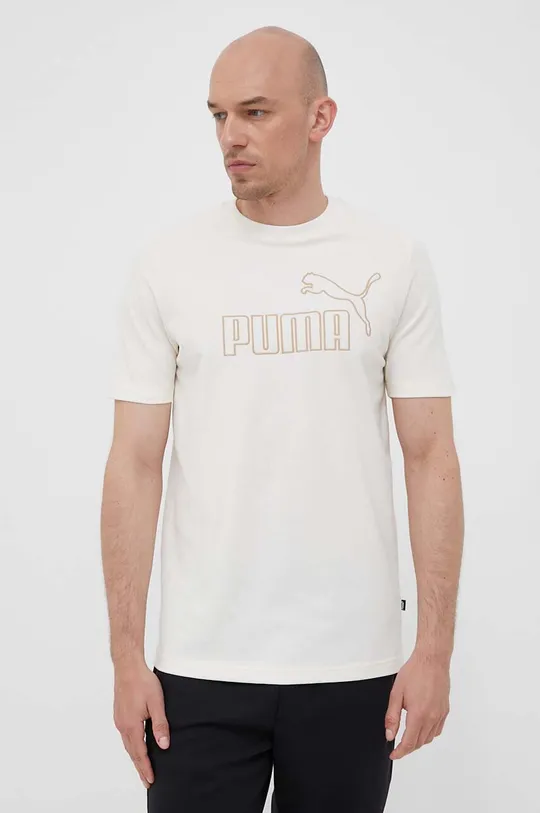beżowy Puma t-shirt