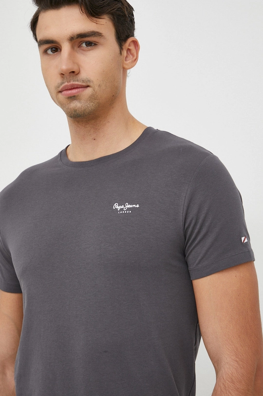 szary Pepe Jeans t-shirt Jack