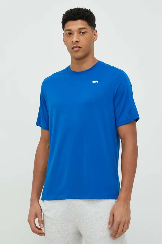 Reebok t-shirt treningowy niebieski