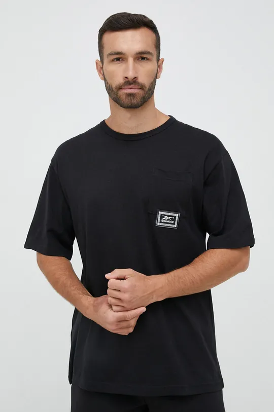 nero Reebok Classic t-shirt Uomo