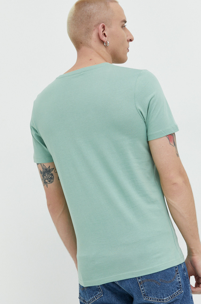 Jack & Jones tricou din bumbac JJELOGO  100% Bumbac