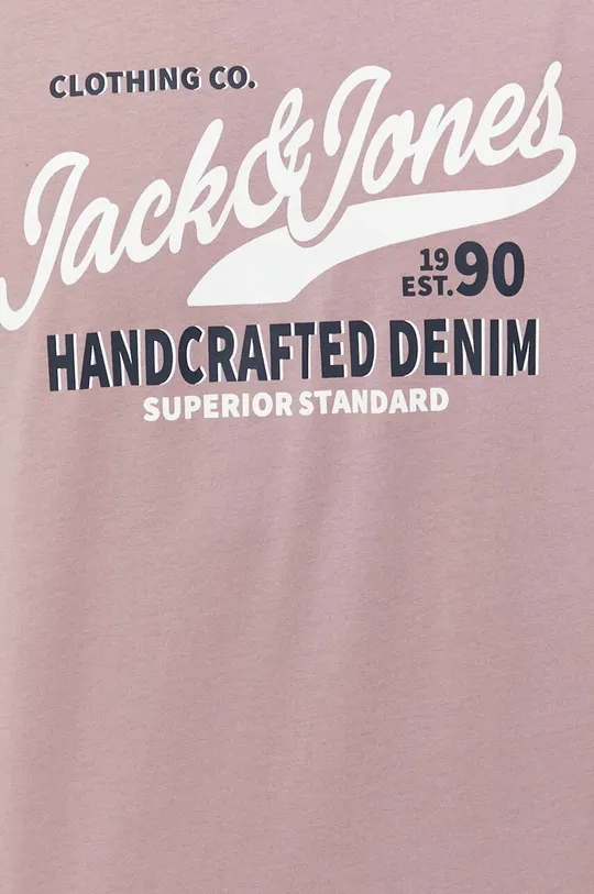 Βαμβακερό μπλουζάκι Jack & Jones JJSTAR Ανδρικά