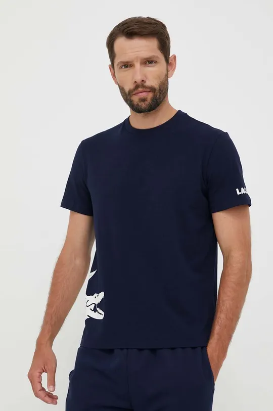темно-синій Піжамна футболка Lacoste Чоловічий
