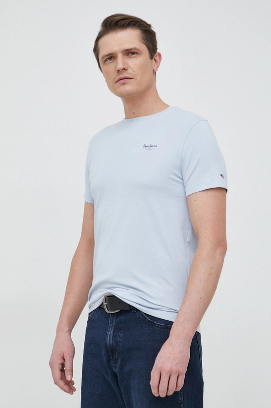 Pepe Jeans t-shirt Jack niebieski