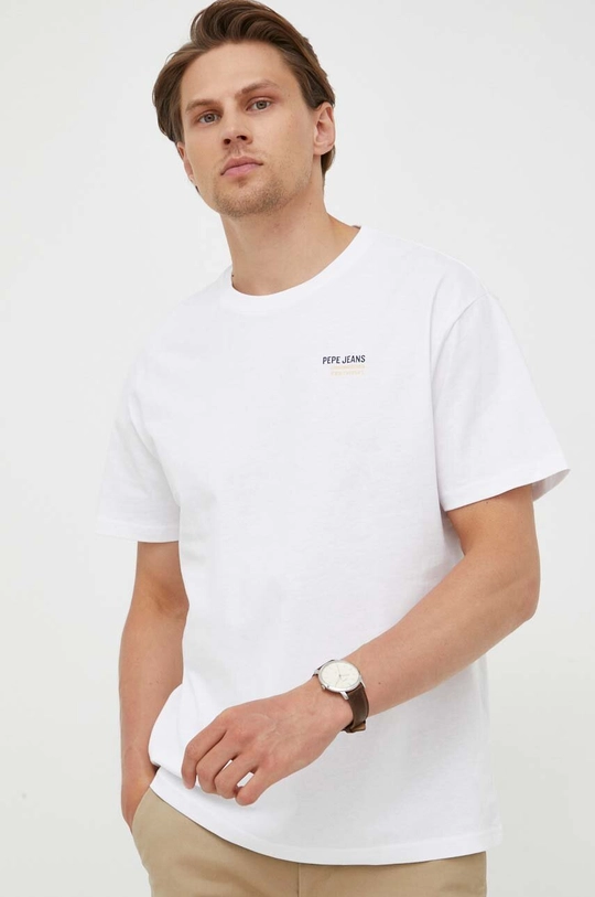 Pepe Jeans t-shirt bawełniany 100 % Bawełna