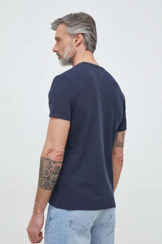 granatowy Pepe Jeans t-shirt bawełniany Relford