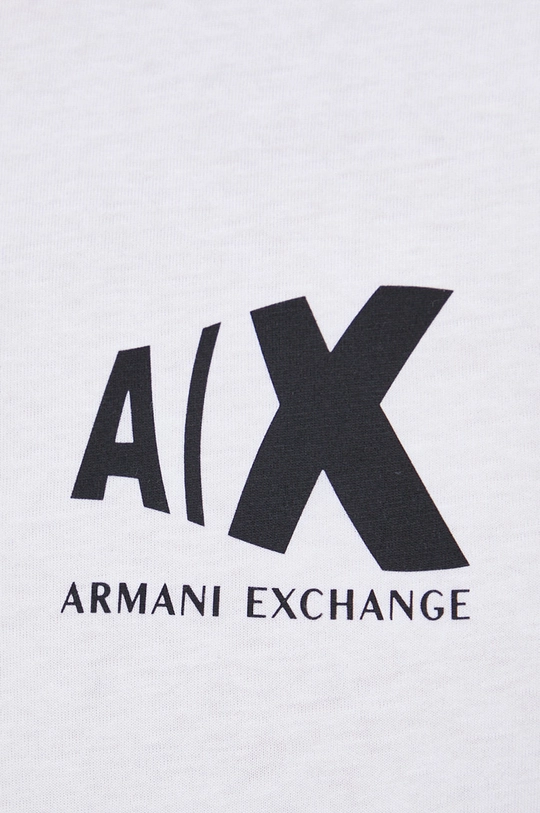 Bombažna kratka majica Armani Exchange Moški