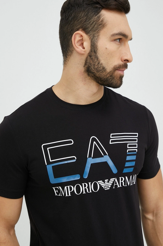 Μπλουζάκι EA7 Emporio Armani  95% Βαμβάκι, 5% Σπαντέξ