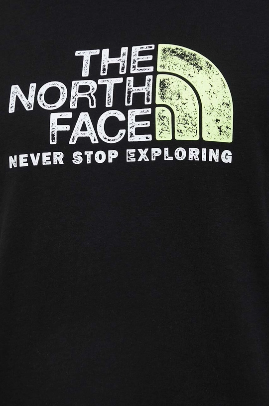 Βαμβακερό μπλουζάκι The North Face Ανδρικά