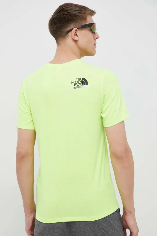 The North Face t-shirt 65 % Poliester, 35 % Bawełna
