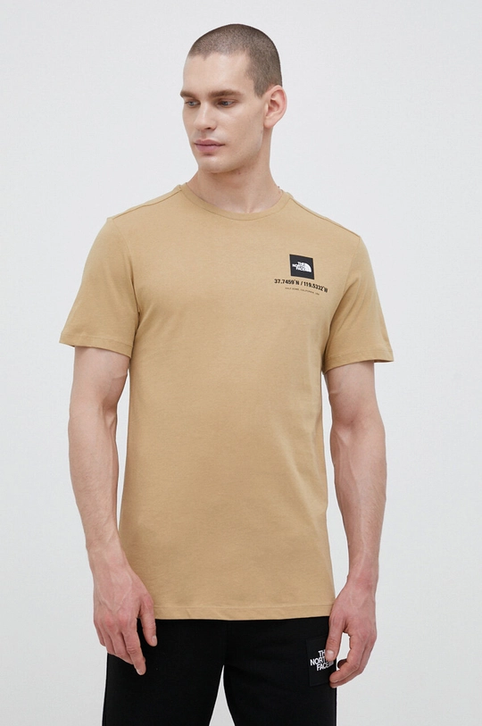 The North Face t-shirt bawełniany 100 % Bawełna