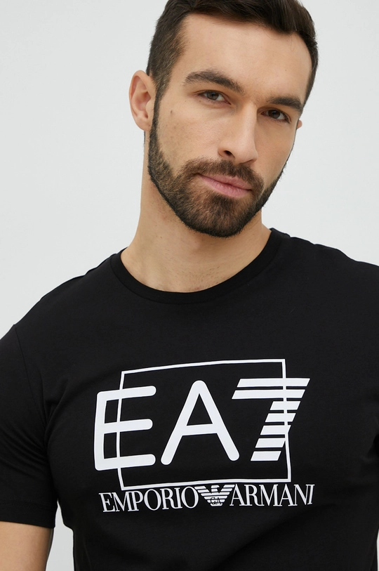 EA7 Emporio Armani t-shirt bawełniany 100 % Bawełna