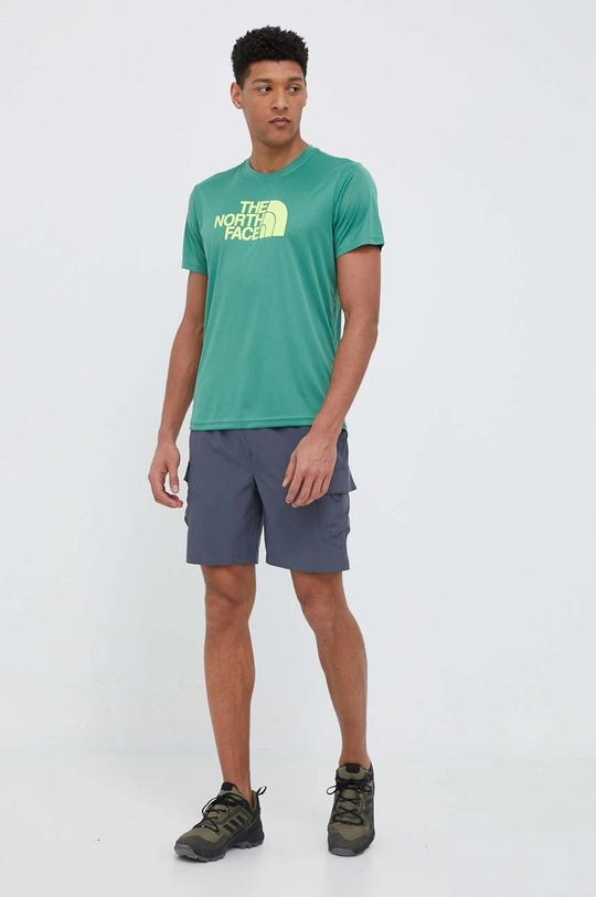 The North Face t-shirt sportowy Reaxion Easy zielony