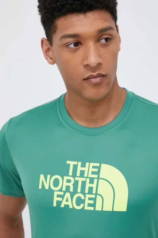 zielony The North Face t-shirt sportowy Reaxion Easy