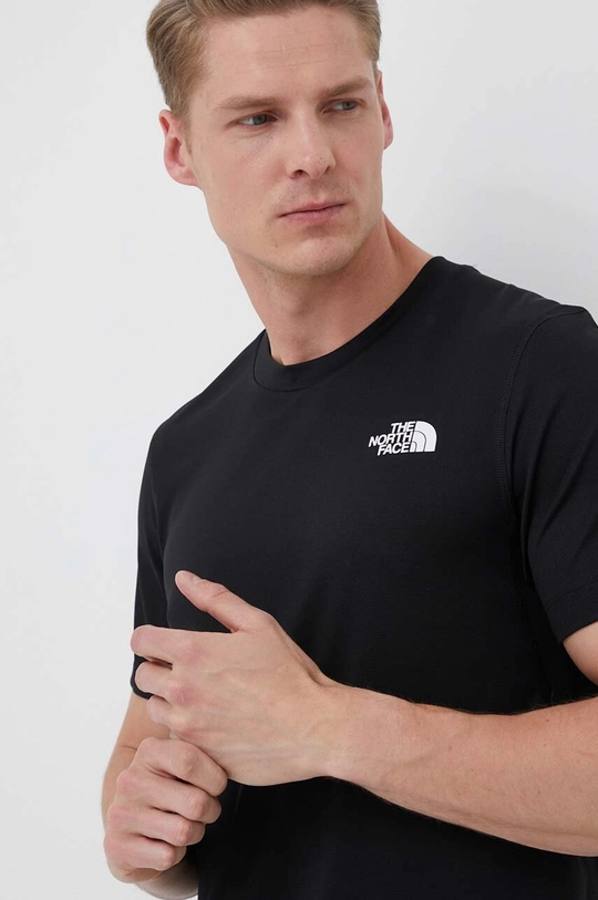 czarny The North Face t-shirt sportowy Lightbright