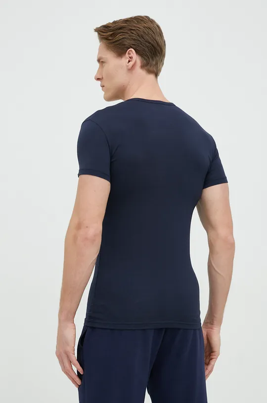 mornarsko modra Kratka majica Emporio Armani Underwear 2-pack
