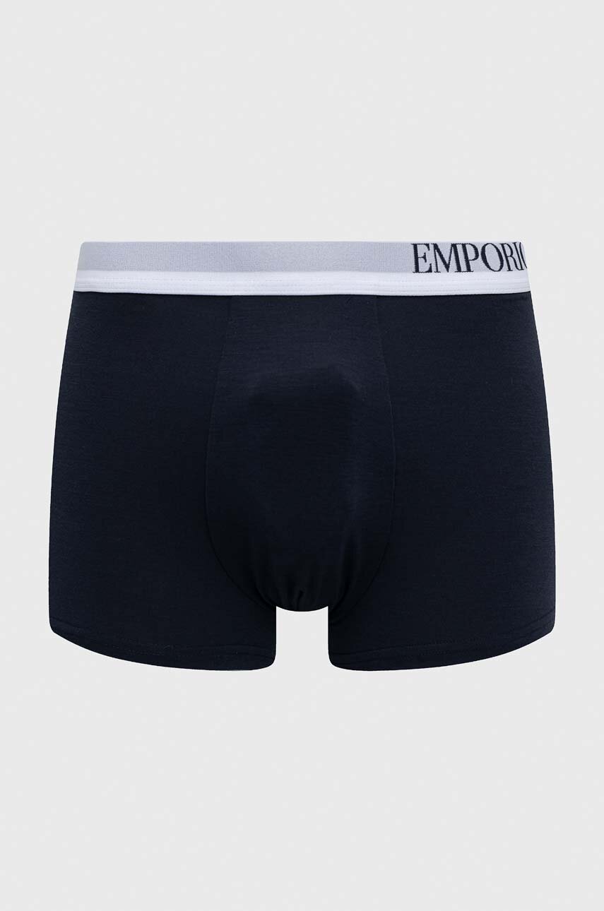Emporio Armani Underwear bokserki 3-pack granatowy