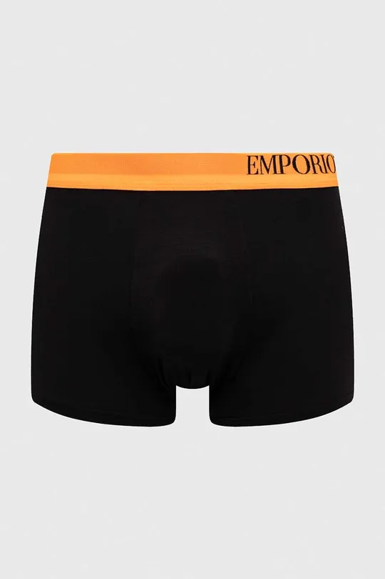 μαύρο Μποξεράκια Emporio Armani Underwear 3-pack