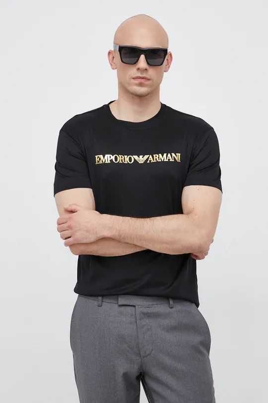 fekete Emporio Armani t-shirt
