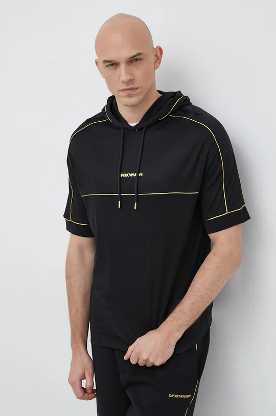 μαύρο Μπλουζάκι Emporio Armani