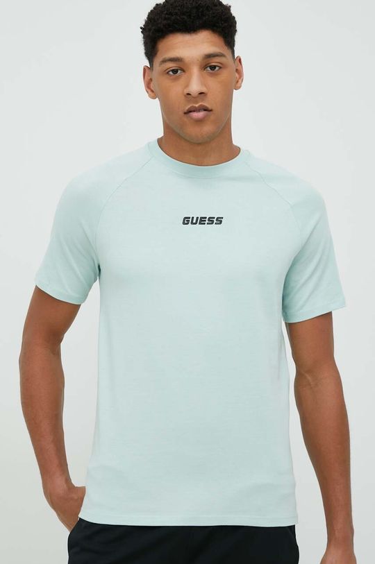 jasny niebieski Guess t-shirt