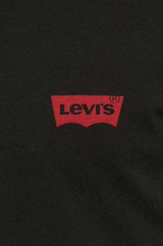 Βαμβακερό μπλουζάκι Levi's 2-pack