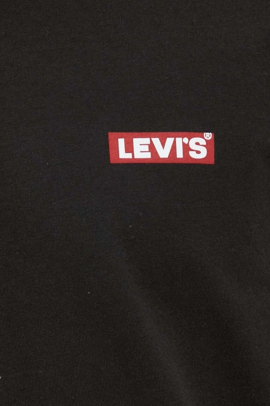 Βαμβακερό μπλουζάκι Levi's 2-pack