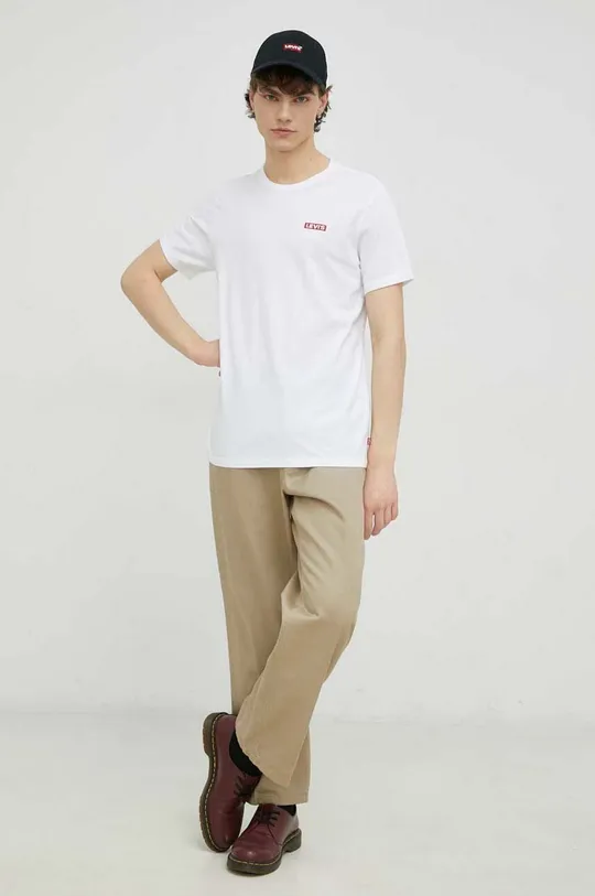 Levi's t-shirt bawełniany 2-pack 100 % Bawełna