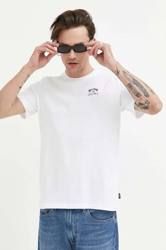 Βαμβακερό μπλουζάκι Billabong x Keith Haring λευκό