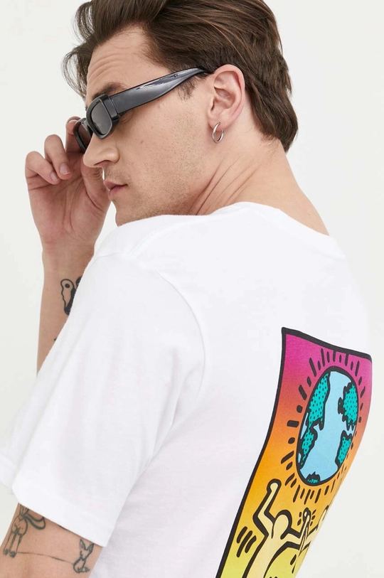 Βαμβακερό μπλουζάκι Billabong x Keith Haring  100% Βαμβάκι