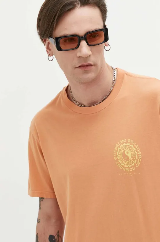 πορτοκαλί Βαμβακερό μπλουζάκι Billabong