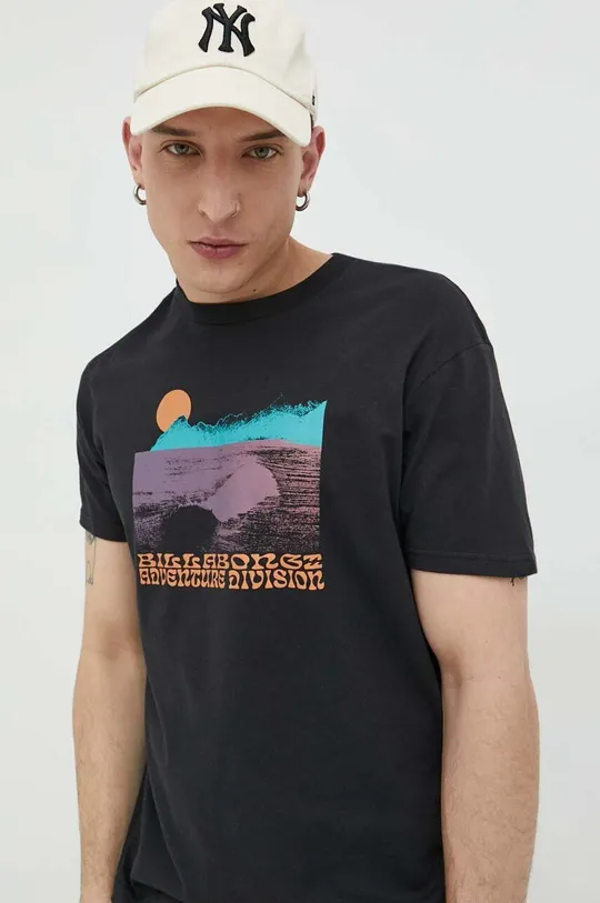nero Billabong t-shirt in cotone