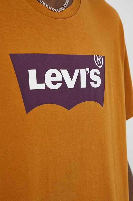 Βαμβακερό μπλουζάκι Levi's Ανδρικά