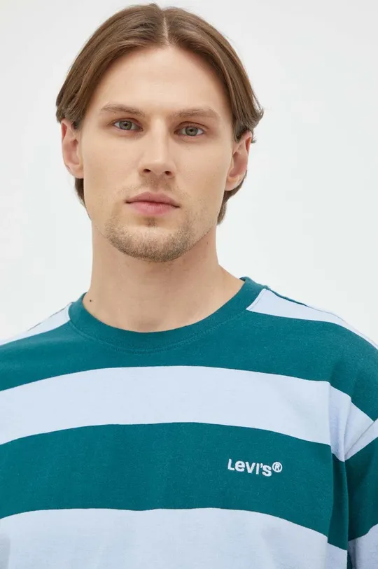 πολύχρωμο Βαμβακερό μπλουζάκι Levi's