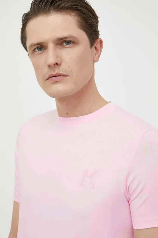 ροζ Μπλουζάκι Karl Lagerfeld