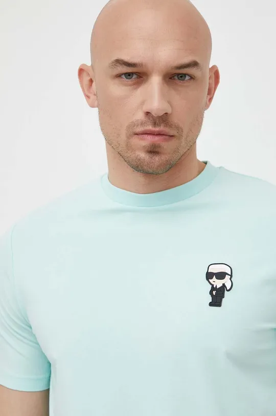 türkiz Karl Lagerfeld t-shirt